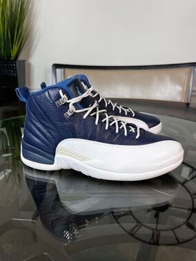Nike Air Jordan 12 Retro OBSIDIAN Sneakers Sz 8.5